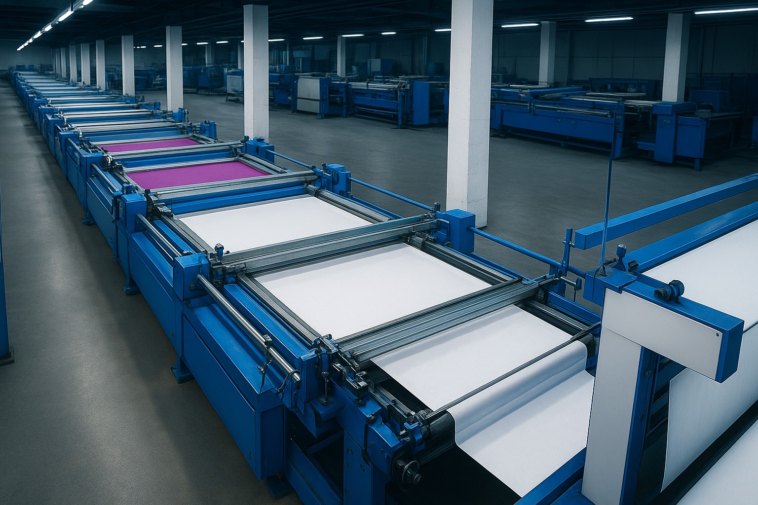 Gaddi & silky for Flat bed printing machines